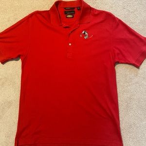Mickey Mouse golf polo by Greg Norman